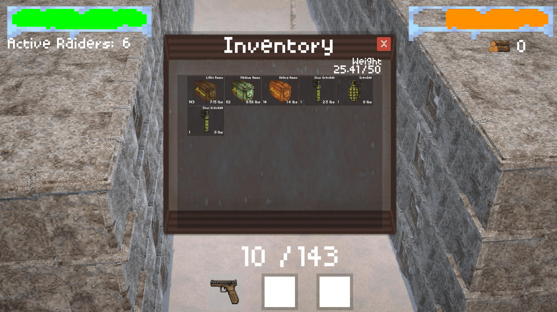 Inventory UI